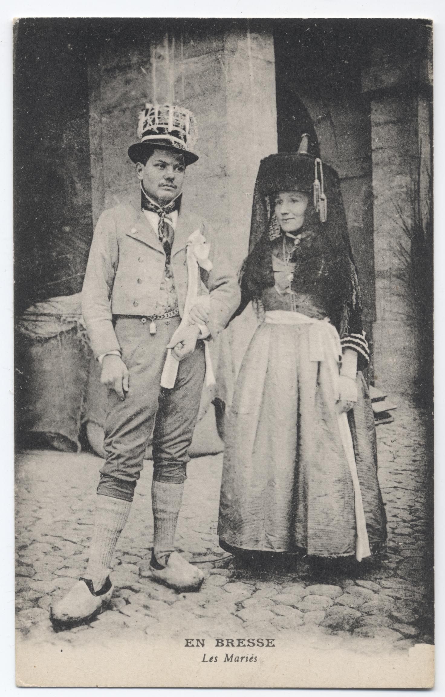 Un couple vient de se dire oui en 1962